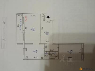 2-комн. квартира, 70.1 м&sup2;