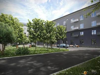 1-комн. апартаменты, 21.4 м&sup2;