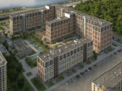 2-комн. апартаменты, 57.88 м&sup2;