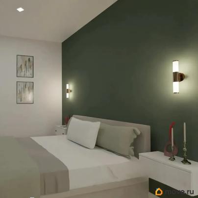 3-комн. апартаменты, 62.33 м&sup2;